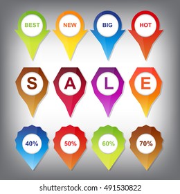 Web sale banner