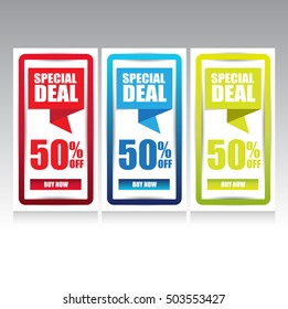 Web sale banner