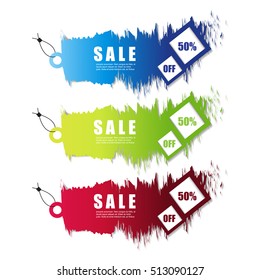 Web sale banner