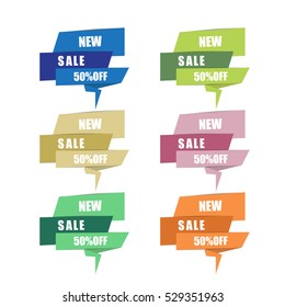 Web sale banner