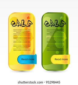 web sale banner