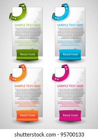 web sale banner set