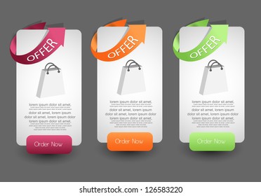 web sale banners