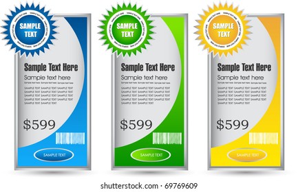 web sale banners