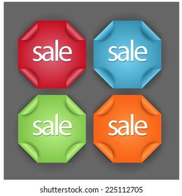 web sale stickers