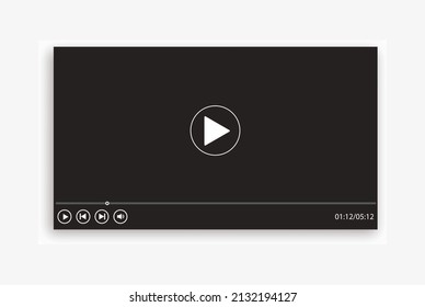 web screen interface vector illustration