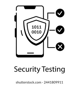 Iconos lineales de moda de scripts web 

