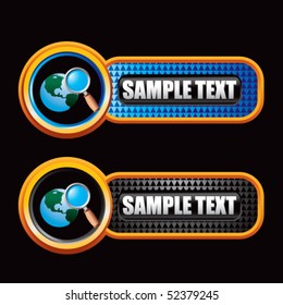 web search blue and black tabs