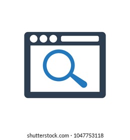 Web Search Icon
