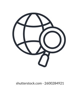 web search icon collection .design style with background
