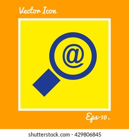 Web Search Icon. Eps-10.