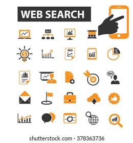 web search icons