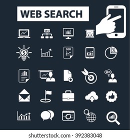 web search icons
