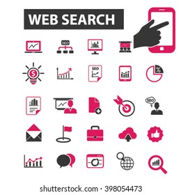 web search icons
