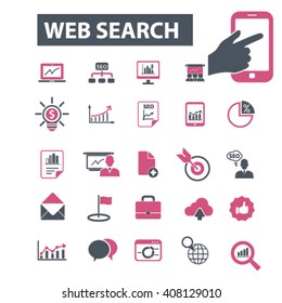 web search icons
