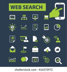 web search icons
