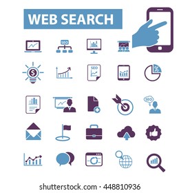 web search icons
