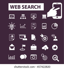 web search icons