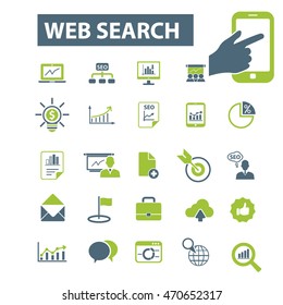 web search icons