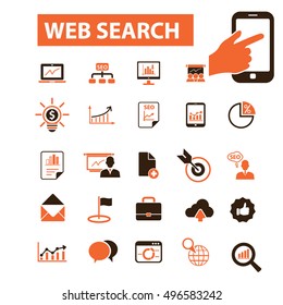 web search icons
