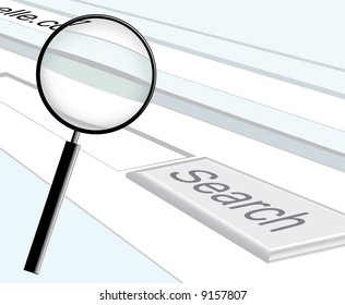web search and magnifier