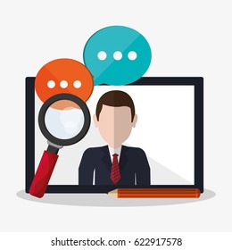 web search related icons image 
