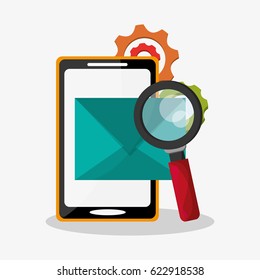 web search related icons image 