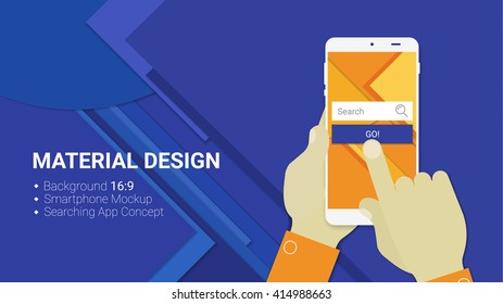 Web Searching App Mockup