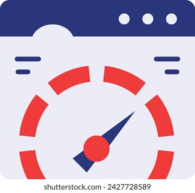 web security compliance vector icon design, Webdesign and Development symbol, user interface graphic sign, website engineering illustration, Website Performance Testing and Monitoring concept