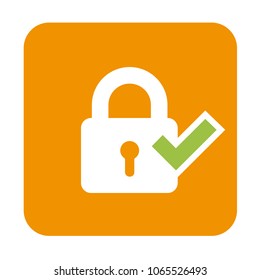 Web Security Lock Icon