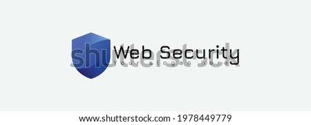 Web Security logotype, Cyber security logo, Security logo, Website logo, secure, Bounty, Modern logo, simplicity, design, logodesign, Shield