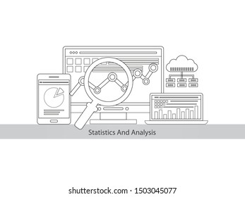 Web and SEO analytics concept