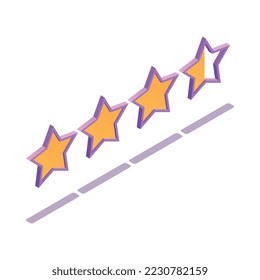 Visuelle isometrische Zusammensetzung des Webseos mit symbolischem Symbol für die Inhaltsoptimierung, einzelne Vektorgrafik