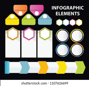 Web SEO icon set. Infographic set