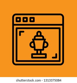 Web Seo Sign Premium Icon Vector Download Template