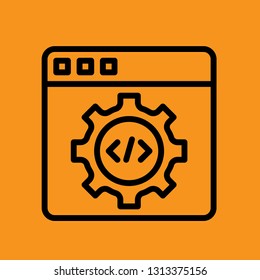 Web Seo Sign Premium Icon Vector Download Template