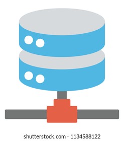 
Web server connected to the internet symbolising shared web hosting, 
