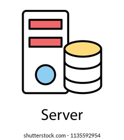 
Web server connected to the internet symbolising shared web hosting, 
