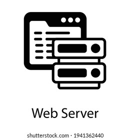 Web server in editable style web datacenter
