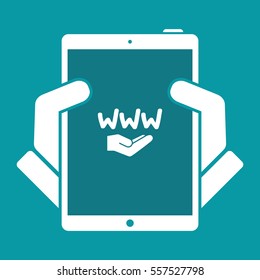 Web service - Minimal vector icon