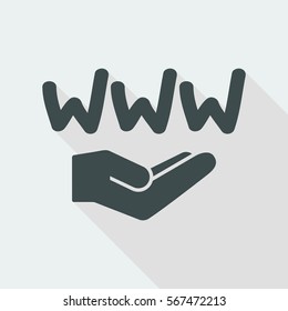Web service - Minimal vector icon