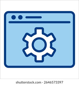 Web Services Icon Illustration Vector Collection