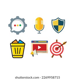 web set icon , technology icon