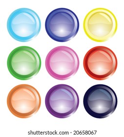Web shiny buttons