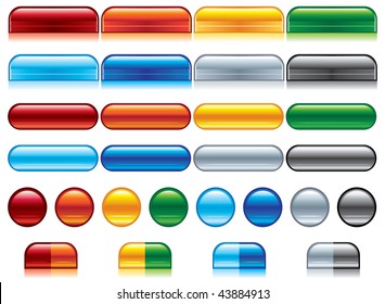 Web shiny buttons