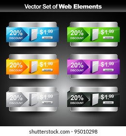 web shiny product display design