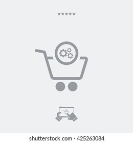 Web shop account setting