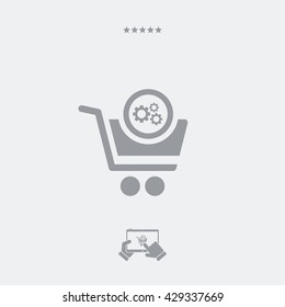 Web shop account setting