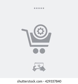 Web shop account setting