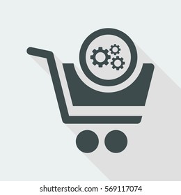 Web shop account setting